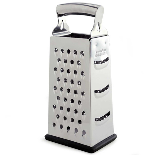 The coarse grating side of the Norpro 4 sided box grater