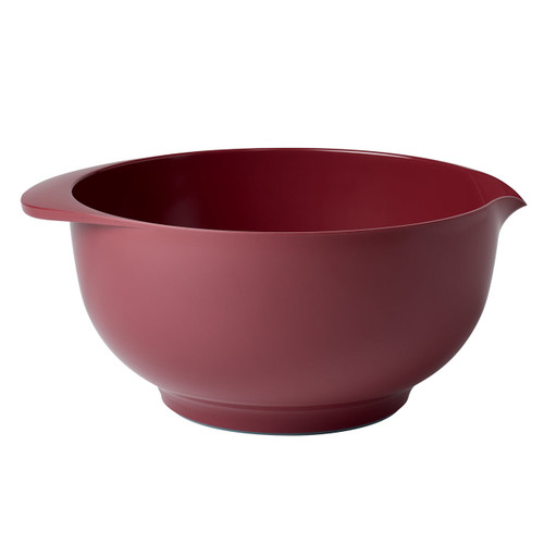 A Rosti Margrethe 5L/5.25Q Mixing Bowl in Nordic Berry color on a white background