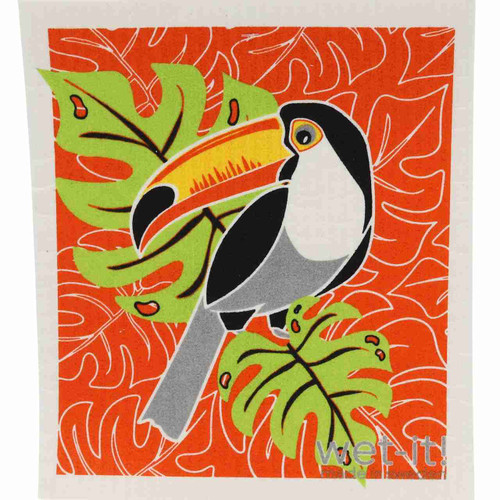 The Wet-It! toucan Swedish Cloth