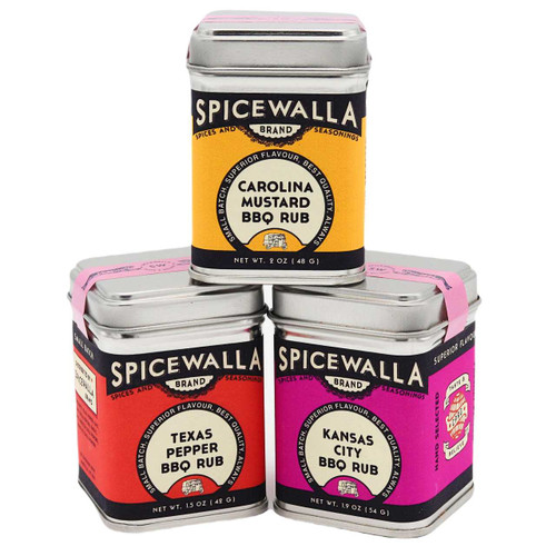 The Spicewalla Ultimate BBQ Collection stacked with a white background