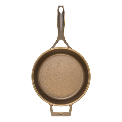 The top of the Stargazer 10.5 Inch Cast Iron Skillet