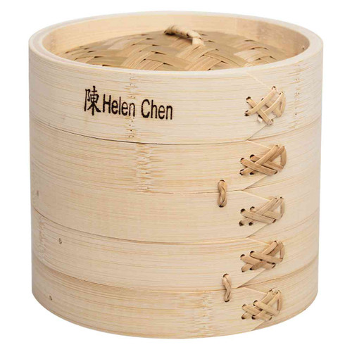 The Helen's Asian Kitchen 6 Inch Bamboo Steamer