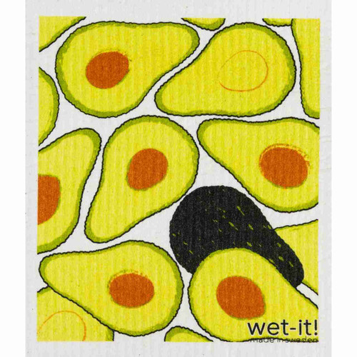 A Wet-It! Avocado Swedish Cloth