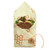 A Bee's  Wrap Sandwich Wrap in Honeycomb Print.