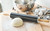 The nonstick rolling pin in a kitchen