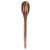 An alternate view of the Ironwood Wilmington Slotted Spoon Acacia Wood with a white background