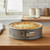 A Mrs Andersons Baking Nonstick Springform Pan filled with a baked quiche on a kitchen counter