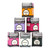 The 6 tins in the Spicewalla Middle Eastern Collection stacked with a white background