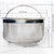 The RSVP Endurance Stainless Steel Mesh Basket with measurements