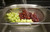 RSVP Endurance Precision Pierced Stainless Steel In Sink Drainer with Grapes