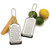 The RSVP Endurance Stainless Steel Cheese Graters with cheese and citrus