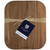 The Madeira Teak Edge Grain Cutting Board Packaged