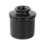A classic black matte Butter Bell Crock