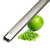 The PL8 Stainless Steel Zester Grater with a lime and lime zest