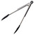 The Norpro Grip-EZ locking cooking tongs open