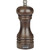 Trudeau 6-Inch Professional Pepper Mill, Beechwood with Chocolate Finish on white background