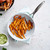 GreenPan Venice Pro 10-Inch Frypan with cooked sweet potato on a counter