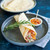 Crepes with a savory filling made with Nordic Ware Traditional Steel Crepe Pan