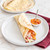 Crepes with a savory filling made with a Nordic Ware Traditional Steel Crepe Pan.