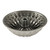 Nordic Ware Stained Glass Bundt Pan in Sparkling Silver on a white background inside view