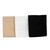 The three towels in the Now Design Flour Sack Dish Towels set.