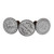 Nordic Ware Greetings Cookie Stamps on a white background