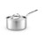 Heritage Steel Titanium Series 3 Quart Saucepan with lid on a white background