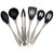 All of the utensils in the Norpro Silicone and Stainless Steel Kitchen Utensils Set