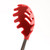 A close up of the head of the pasta server in this kitchen tool set