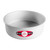 Fat Daddio's 9x3-inch round cake pan with removable bottom together