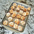 An overhead shot of the Nordic Ware Oven Crisp Baking Tray with apple chips