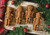 Undecorated cakes made in the Nordic Ware Nutcracker Cakelet Pan on a tray