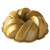 The Nordic Ware 75th Anniversary Braided Bundt Pan on a white background