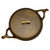 The Nest Homeware 12-Inch Cast Iron Braising Pan with Lid with a white background