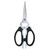 The Messermeister 8-Inch Take-Apart Kitchen Scissors with a white background