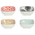 A side view of the Now Designs Mix and Prep pinch bowl set