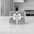 The gray white and moonstruck Now Designs Flour Sack Dish Towels on a kitchen counter