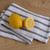 The London Gray Now Designs basketweave dish towel with lemons