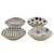 The dipping bowls in the Danica Heirloom Unite Element Dipping Bowl Set of 4.