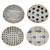 An overhead shot of the Danica Heirloom Unite Element Dipping Bowl Set