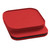 The red Rosti Mensura Kitchen scale with weighing bowl as a protective cover.