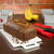 A loaf of banana bread made in a Fat Daddio's bread pan