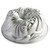 The side view of the Nordic Ware Let It Snow Bundt pan.