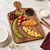 The Architec Acacia Wood small Grazing Board with fruit
