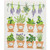 A close up of the Wet-It! Herb Garden big Swedish cloth