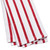The Now Designs Red Stripe Dish Towel folded