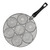 The bottom of the Nordic Ware Falling Snowflake Pan