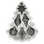 The top of the Nordic Ware Vintage Ornaments Cakelet Pan.