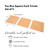 A Fox Run Square Cork Trivet infographic
