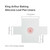 The dimensions of the King Arthur Baking Silicone Loaf Pan Liner. Wide tab 7.5 x 3.5 inches. Thin tab 3.5 x 3.5 inches. 14.5 x 0.5 inches over all when laying flat.